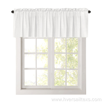 Natural Linen Flax Curtain Valance Small Window Curtain